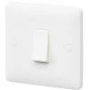 MK Base 10AX 1-Gang Intermediate Switch White With White Inserts 2 MK Base 10AX 1-Gang Intermediate Switch White With White Inserts -British General Shop 605PF P