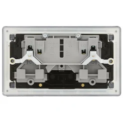 LAP Power Socket 13A 2-Gang DP Switched Power Socket Slate Grey With Black Inserts 9 LAP Power Socket 13A 2-Gang DP Switched Power Socket Slate Grey With Black Inserts -British General Shop 612KJ A3