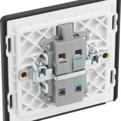 British General Evolve 20A 1-Gang DP Control Switch Black With LED With Black Inserts 13 British General Evolve 20A 1-Gang DP Control Switch Black With LED With Black Inserts -British General Shop 618PY A4