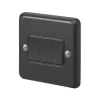 MK Contoura 10A 3-Gang 2-Way Switch Black With Colour-Matched Inserts 2 MK Contoura 10A 3-Gang 2-Way Switch Black With Colour-Matched Inserts -British General Shop 620RG P