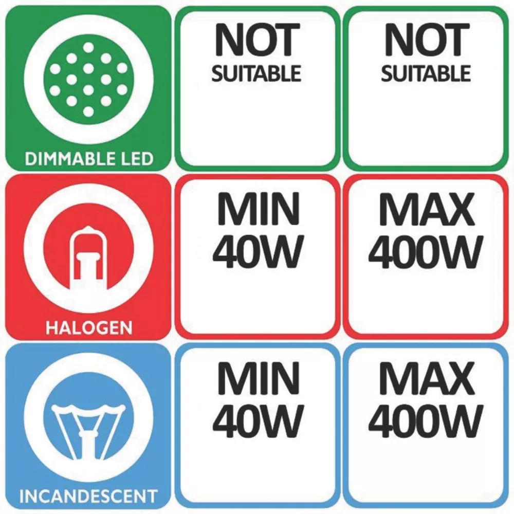 Varilight V-Dim 1-Gang 2-Way Dimmer Switch Polished Bronze 4 Varilight V-Dim 1-Gang 2-Way Dimmer Switch Polished Bronze - Image 2
