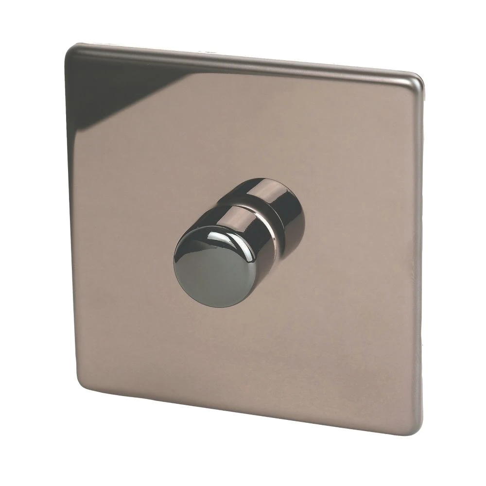 Varilight V-Dim 1-Gang 2-Way Dimmer Switch Polished Bronze 3 Varilight V-Dim 1-Gang 2-Way Dimmer Switch Polished Bronze