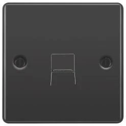 LAP Master Telephone Socket Black Nickel -British General Shop 63197 A2