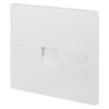 Schneider Electric Ultimate Slimline Slave Telephone Socket White -British General Shop 6360J P