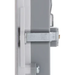 LAP 13A 2-Gang Unswitched Socket + 4.2A 4-Outlet Type A USB Charger Brushed Stainless Steel With White Inserts 9 LAP 13A 2-Gang Unswitched Socket + 4.2A 4-Outlet Type A USB Charger Brushed Stainless Steel With White Inserts -British General Shop 6424T A2