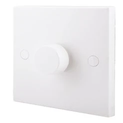 British General 900 Series 1-Gang 2-Way LED Dimmer Switch White