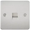 Knightsbridge FP7300BC Master Telephone Socket Brushed Chrome