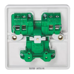 Crabtree Instinct 13A 1-Gang DP Switched Socket White -British General Shop 660HV A2