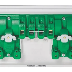 Crabtree Instinct 13A 2-Gang DP Switched Socket White -British General Shop 667HV A2