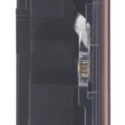 Varilight 13AX 2-Gang Unswitched Socket + 2.1A 2-Outlet Type A USB Charger Mocha With Black Inserts -British General Shop 6683F A2