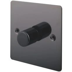 LAP 1-Gang 2-Way LED Dimmer Switch Black Nickel