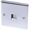 LAP Master Telephone Socket Polished Chrome -British General Shop 68067 P
