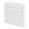 Schneider Electric Lisse 10AX 1-Gang 10AX Intermediate Wide Rocker Light Switch White 1 Schneider Electric Lisse 10AX 1-Gang 10AX Intermediate Wide Rocker Light Switch White -British General Shop 6935J P
