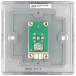 British General Nexus Metal 1-Gang Coaxial TV / FM Socket Brushed Steel 7 British General Nexus Metal 1-Gang Coaxial TV / FM Socket Brushed Steel -British General Shop 71165 A2