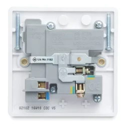 British General 800 Series 13A 1-Gang SP Switched Socket + 2.1A 2-Outlet Type A USB Charger White 9 British General 800 Series 13A 1-Gang SP Switched Socket + 2.1A 2-Outlet Type A USB Charger White -British General Shop 7119R A3