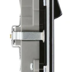 LAP 13A 2-Gang DP Switched Socket + 3.1A 2-Outlet Type A USB Charger Slate Grey With Black Inserts 8 LAP 13A 2-Gang DP Switched Socket + 3.1A 2-Outlet Type A USB Charger Slate Grey With Black Inserts -British General Shop 718KJ A2