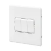 MK Aspect 10AX 3-Gang 2-Way Switch White 1 MK Aspect 10AX 3-Gang 2-Way Switch White -British General Shop 733FF P