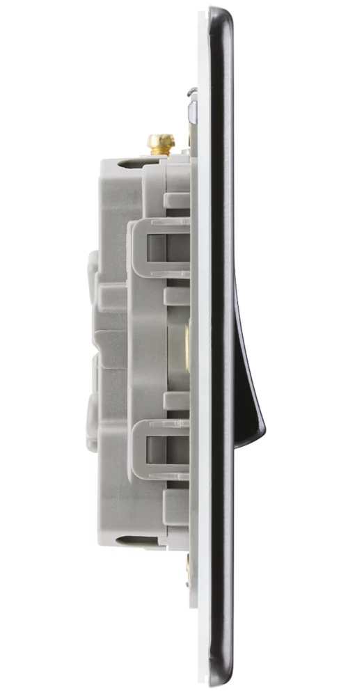 LAP 10A 1-Gang 3-Pole Fan Isolator Switch Slate Grey 5 LAP 10A 1-Gang 3-Pole Fan Isolator Switch Slate Grey - Image 3