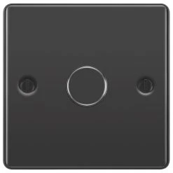 LAP 1-Gang 2-Way LED Dimmer Switch Black Nickel -British General Shop 74067 A2