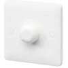 MK Base 1-Gang 1-Way LED Dimmer Switch White -British General Shop 740PF P