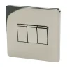 Crabtree Platinum 10AX 3-Gang 2-Way Light Switch Black Nickel 1 Crabtree Platinum 10AX 3-Gang 2-Way Light Switch Black Nickel -British General Shop 74133 P
