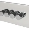 Schneider Electric Lisse Deco 4-Gang 2-Way Dimmer Switch Polished Chrome