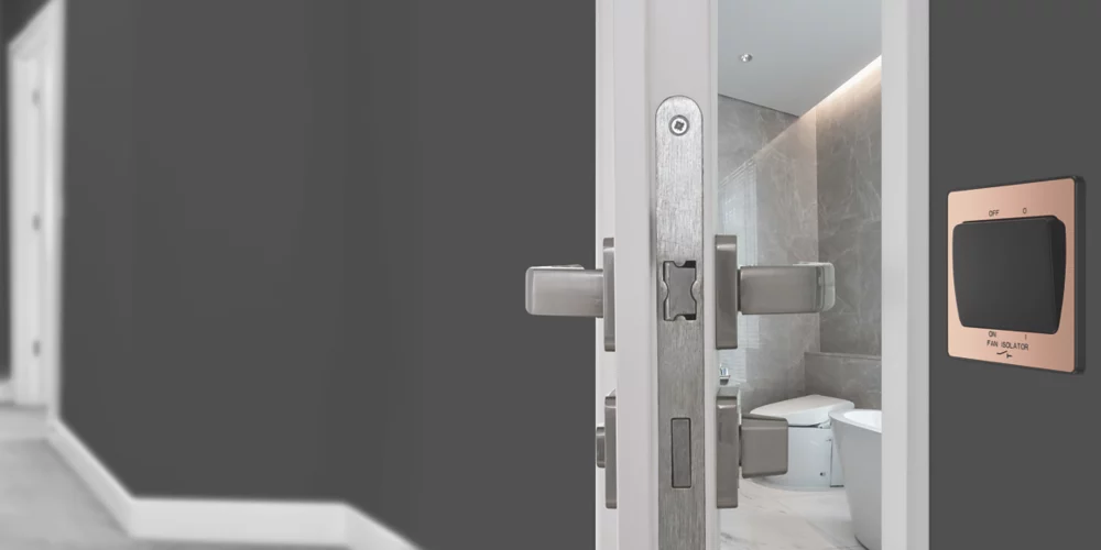 British General Evolve 10A 1-Gang 3-Pole Fan Isolator Switch Copper With Black Inserts 9 British General Evolve 10A 1-Gang 3-Pole Fan Isolator Switch Copper With Black Inserts - Image 7