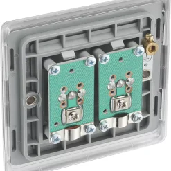 British General NEXUS METAL 1-Gang Duplex TV Socket Brushed Steel 8 British General NEXUS METAL 1-Gang Duplex TV Socket Brushed Steel -British General Shop 758XF A2