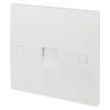 Schneider Electric Ultimate Slimline Master Telephone Socket White -British General Shop 7648J P