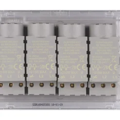 Schneider Electric Lisse Deco 4-Gang 2-Way Dimmer Switch Brushed Stainless Steel 9 Schneider Electric Lisse Deco 4-Gang 2-Way Dimmer Switch Brushed Stainless Steel -British General Shop 767FF A3