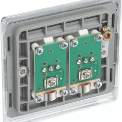 British General NEXUS METAL 2-Gang Duplex TV Socket Polished Chrome 8 British General NEXUS METAL 2-Gang Duplex TV Socket Polished Chrome -British General Shop 771XF A2