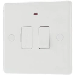 British General Shop 18 British General 800 Series 13A Switched Fused Spur With LED White