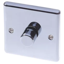 LAP 1-Gang 2-Way LED Dimmer Switch Polished Chrome