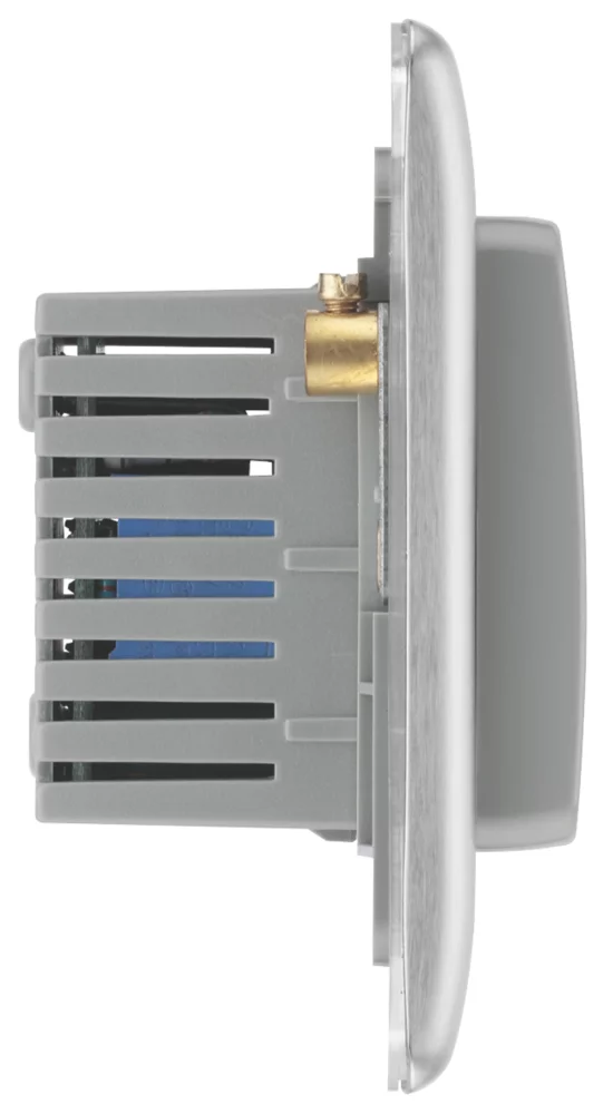 British General Nexus Metal 16A Key Card Switch Brushed Steel 6 British General Nexus Metal 16A Key Card Switch Brushed Steel - Image 4