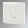 MK Logic Plus 10AX 1-Gang Intermediate Switch White -British General Shop 78553 P