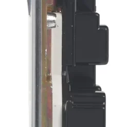 Crabtree Platinum 13A 2-Gang DP Switched Plug Socket Satin Chrome With White Inserts -British General Shop 78566 A2