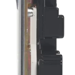 Crabtree Platinum 13A 2-Gang DP Switched Plug Socket Satin Chrome With White Inserts -British General Shop 78566 A3