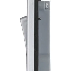 Schneider Electric Ultimate Low Profile 16AX 1-Gang 2-Way Light Switch Brushed Chrome With Black Inserts -British General Shop 7946J A2