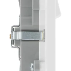 British General Evolve 13A 2-Gang SP Switched Socket + 3.1A 2-Outlet Type A USB Charger Pearlescent White With White Inserts -British General Shop 797RF A5