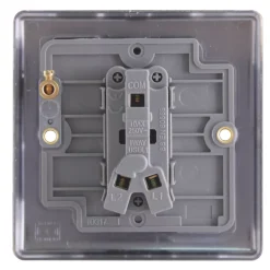 British General Nexus Metal 10AX 1-Gang 2-Way Light Switch Antique Brass -British General Shop 79804 A2