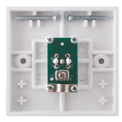 British General 900 Series 1-Gang Female Coaxial TV Socket White -British General Shop 80933 A2