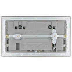 LAP 13A 2-Gang SP Switched Wi-Fi Extender Socket + 2.1A 1-Outlet Type A USB Charger Brushed Stainless Steel With Graphite Inserts 9 LAP 13A 2-Gang SP Switched Wi-Fi Extender Socket + 2.1A 1-Outlet Type A USB Charger Brushed Stainless Steel With Graphite Inserts -British General Shop 809KJ A3
