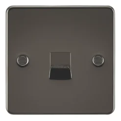 Knightsbridge FP7300GM Master Telephone Socket Gunmetal