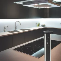 Knightsbridge SK005A 13A 2-Gang SP Switched Pop-up Socket + 2.4A 2-Outlet Type A USB Charger Black -British General Shop 836VR A3