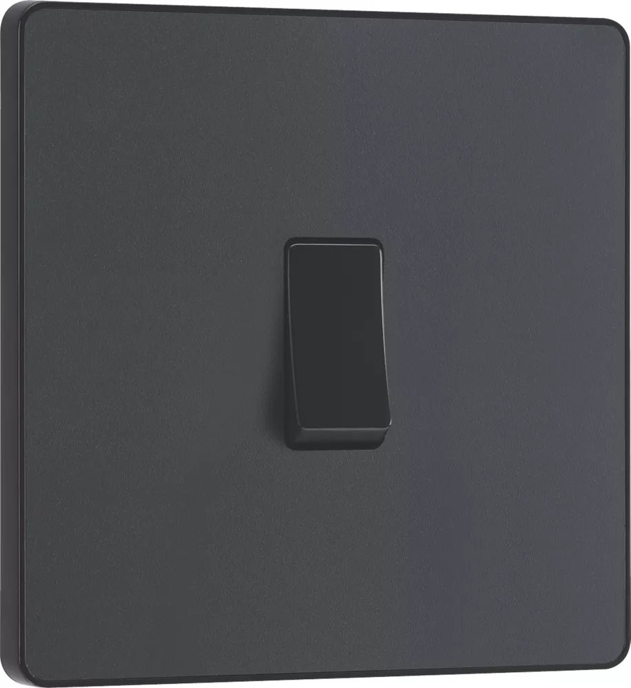 British General Evolve 20 A 16AX 1-Gang 2-Way Light Switch Grey With Black Inserts 4 British General Evolve 20 A 16AX 1-Gang 2-Way Light Switch Grey With Black Inserts - Image 2