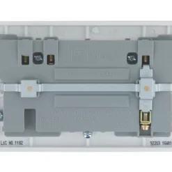 British General 900 Series 13A 2-Gang SP Switched Socket + 3.1A 2-Outlet Type A USB Charger White 9 British General 900 Series 13A 2-Gang SP Switched Socket + 3.1A 2-Outlet Type A USB Charger White -British General Shop 8529P A2