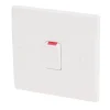 Schneider Electric Ultimate Slimline 20A 1-Gang DP Control Switch White 2 Schneider Electric Ultimate Slimline 20A 1-Gang DP Control Switch White -British General Shop 8600J P