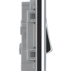 British General Nexus Metal 10AX 1-Gang Intermediate Switch Polished Chrome -British General Shop 864FT A7