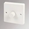 Crabtree Capital 1-Gang 2-Way Dimmer Switch White -British General Shop 87485 P