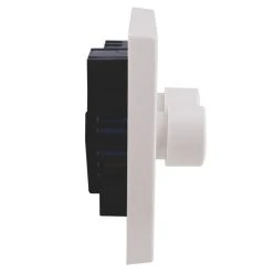 British General 900 Series 2-Gang 2-Way LED Dimmer Switch White -British General Shop 88054 A3